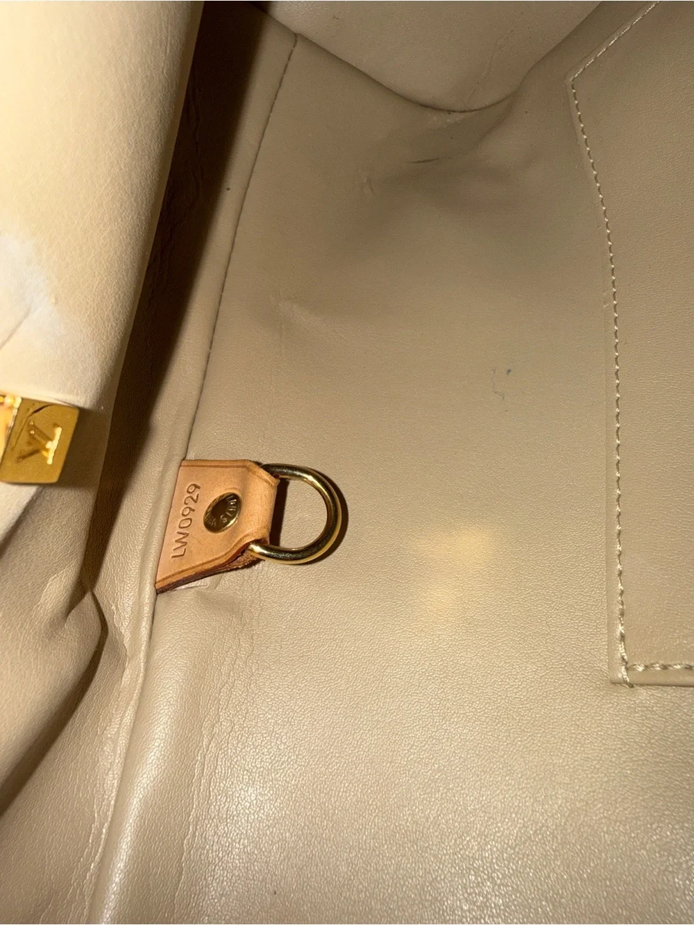 Louis Vuitton Caramel Vernis Patent Leather Monogram Tote